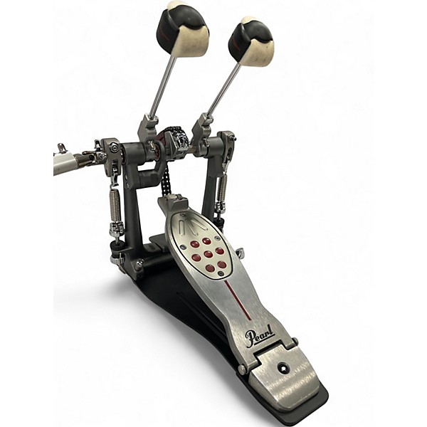 Used Pearl Eliminator Redline Chain Drive Double Pedal Double Bass Drum Pedal