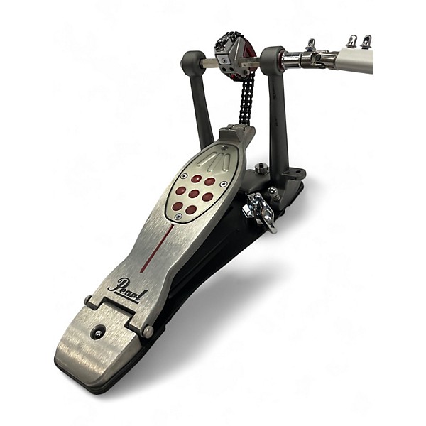 Used Pearl Eliminator Redline Chain Drive Double Pedal Double Bass Drum Pedal