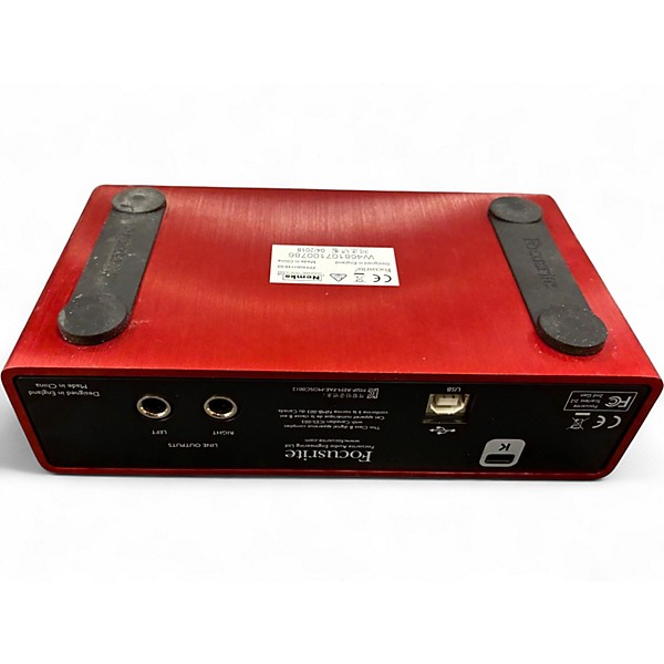 Used Focusrite Scarlett 2i2 Gen 2 Audio Interface