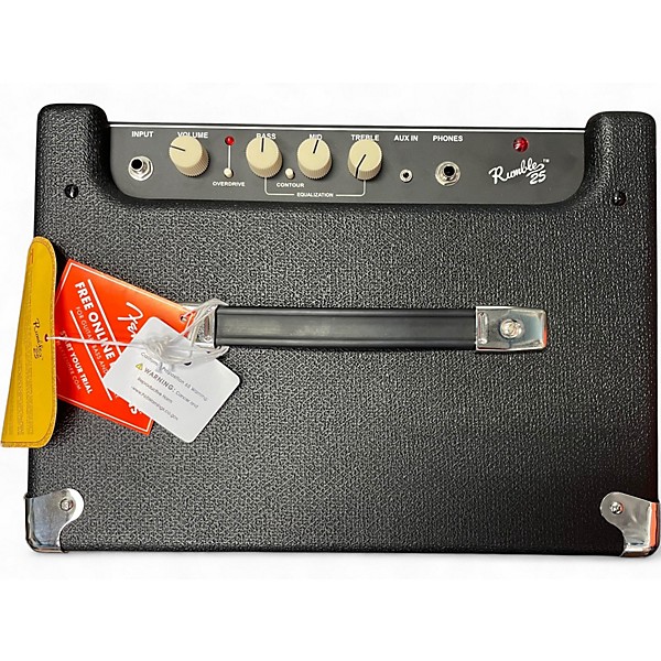 Used Fender Rumble 25 25W 1x8 Bass Combo Amp