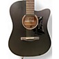 Used Ibanez AAD190CE WKH Black Acoustic Electric Guitar