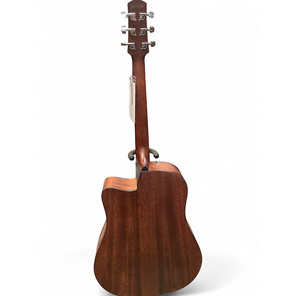 Used Ibanez AAD190CE WKH Black Acoustic Electric Guitar