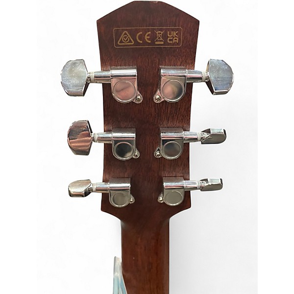 Used Ibanez AAD190CE WKH Black Acoustic Electric Guitar