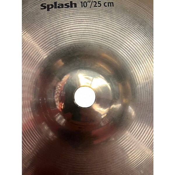 Used SABIAN 10in AAX Splash Brilliant Cymbal