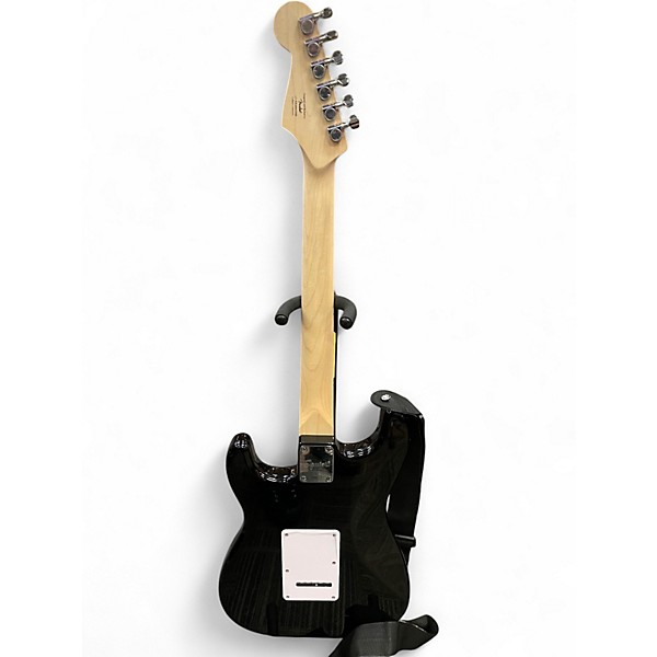 Used Squier Bullet Stratocaster Black Solid Body Electric Guitar
