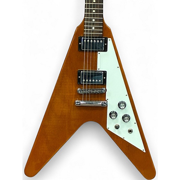 Used 2020 Gibson Flying V Natural Solid Body Electric Guitar