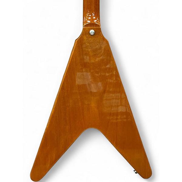 Used 2020 Gibson Flying V Natural Solid Body Electric Guitar