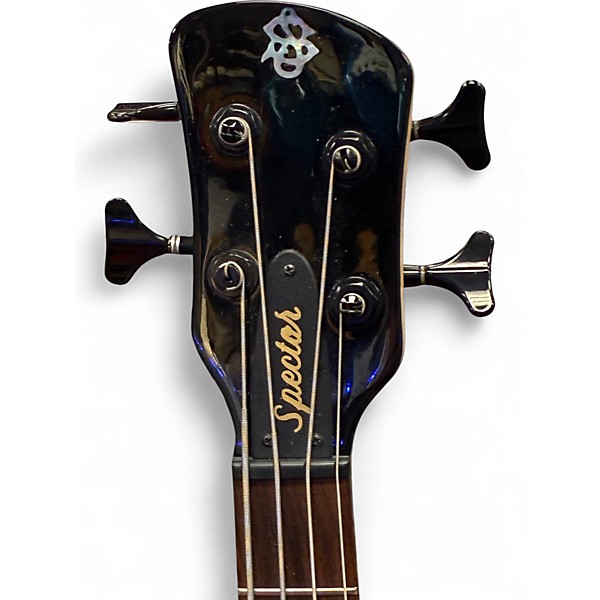 Used Spector Euro Bantam White Electric Bass Guitar