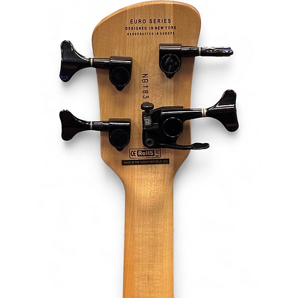 Used Spector Euro Bantam White Electric Bass Guitar