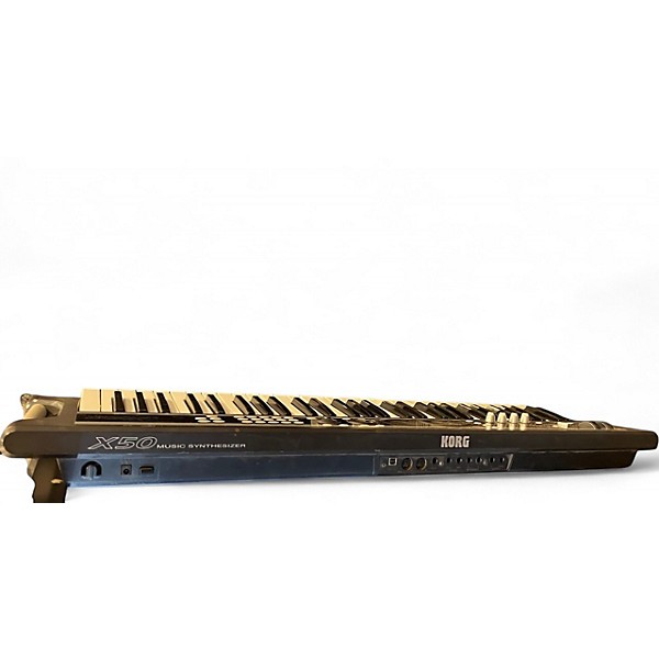 Used KORG X50 61 Key Synthesizer