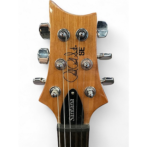 Used PRS santana abraxas black Solid Body Electric Guitar