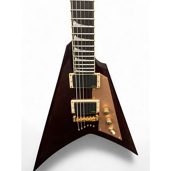 Used ESP LTD KH-V KIRK HAMMETT SIGNATURE  RED SPARKLE  Solid Body Electric Guitar