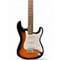 Used Squier stratocaster 2 Color Sunburst Solid Body Electric Guitar