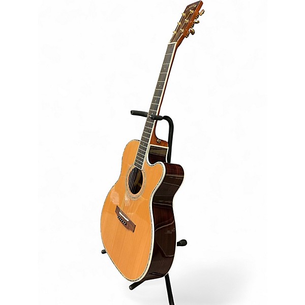 Used Zager ZAD80CEOM Natural Acoustic Electric Guitar