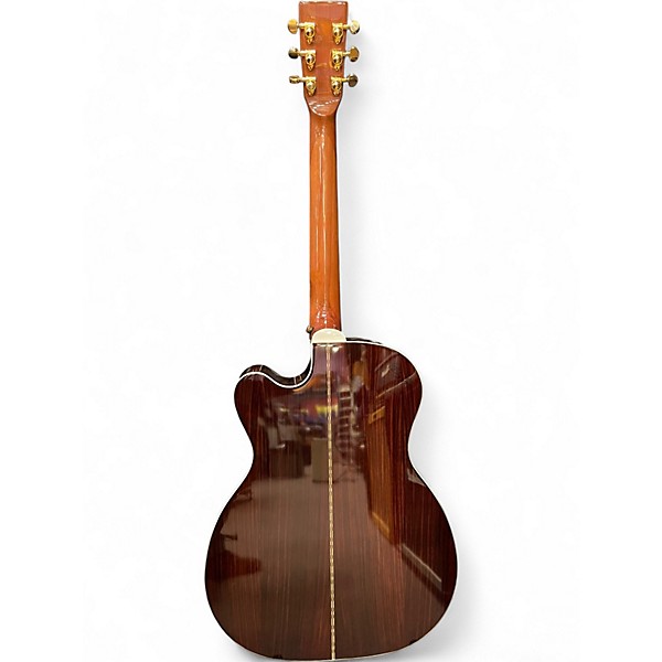 Used Zager ZAD80CEOM Natural Acoustic Electric Guitar