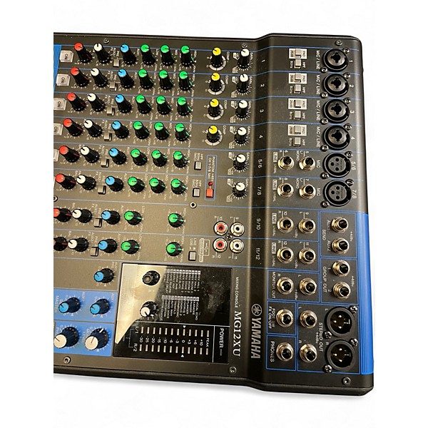 Used Yamaha MG12XU Unpowered Mixer