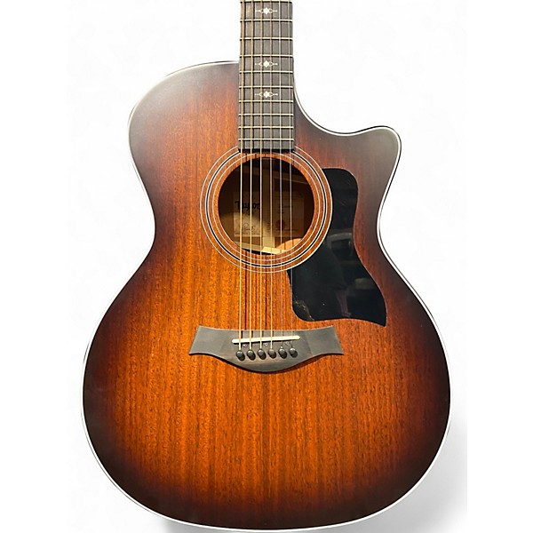 Used Taylor 324CE V-Class Burst Acoustic Electric Guitar