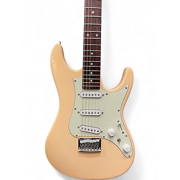 Used Ibanez AZES31 Cream Solid Body Electric Guitar