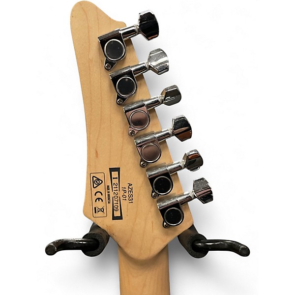 Used Ibanez AZES31 Cream Solid Body Electric Guitar