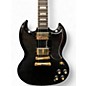 Used Epiphone SG CUSTOM Black Solid Body Electric Guitar