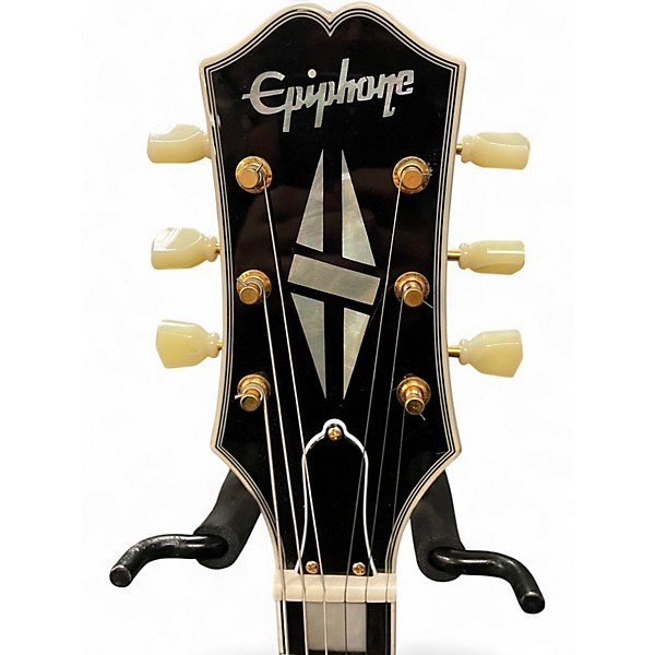 Used Epiphone SG CUSTOM Black Solid Body Electric Guitar