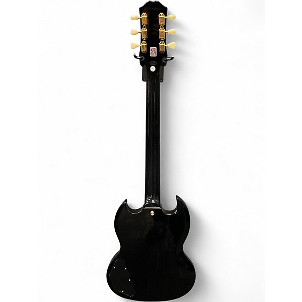 Used Epiphone SG CUSTOM Black Solid Body Electric Guitar
