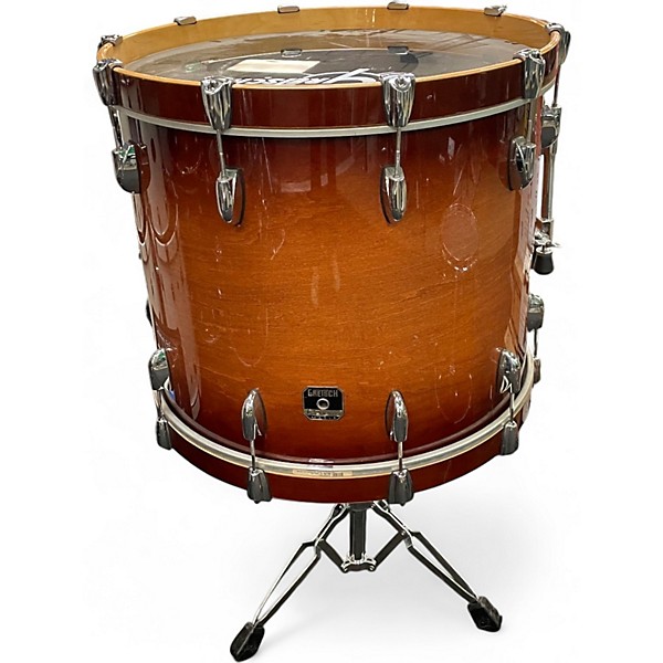 Used Gretsch Drums 5 Piece Renown Satin Tobacco Burst  Drum Kit