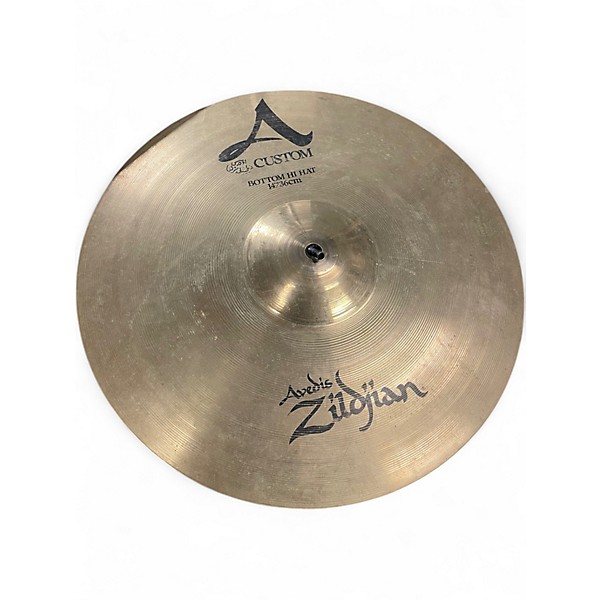 Used Zildjian 14in Avedis Hi Hat Pair Cymbal