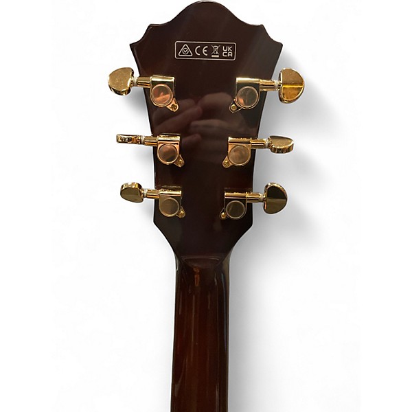 Used Ibanez AS93 Artcore Black Hollow Body Electric Guitar