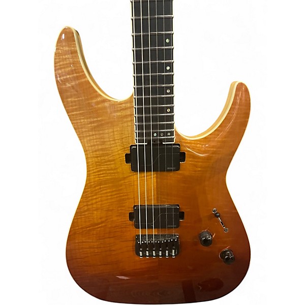 Used Schecter Guitar Research C-1 SLS Elite Antique Fade Burst Solid Body Electric Guitar
