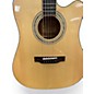 Used Zager ZAD 50 CE N Natural Acoustic Electric Guitar