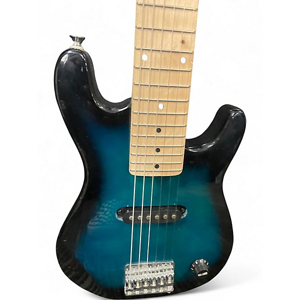 Used Zeny 30" Electric Blue Solid Body Electric Guitar