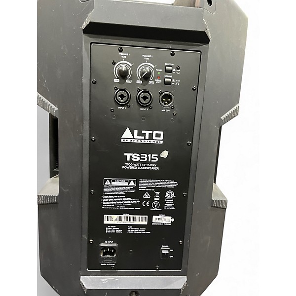 Used Alto TS315 Powered Speaker
