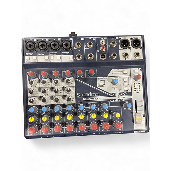 Used Soundcraft NOTEPAD 12FX Digital Mixer