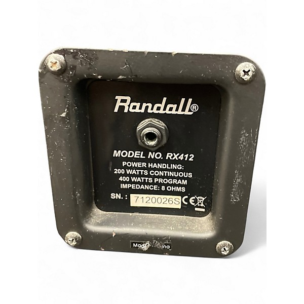 Used Randall RX412 Guitar Cabinet