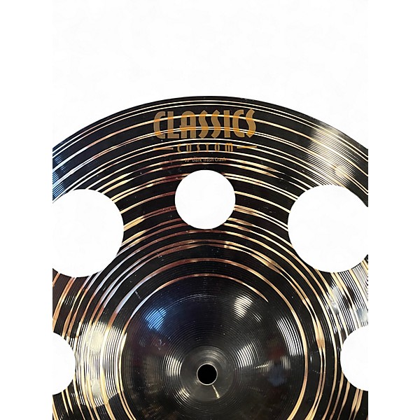Used MEINL 16in Classic Custom Dark Trash Crash Cymbal