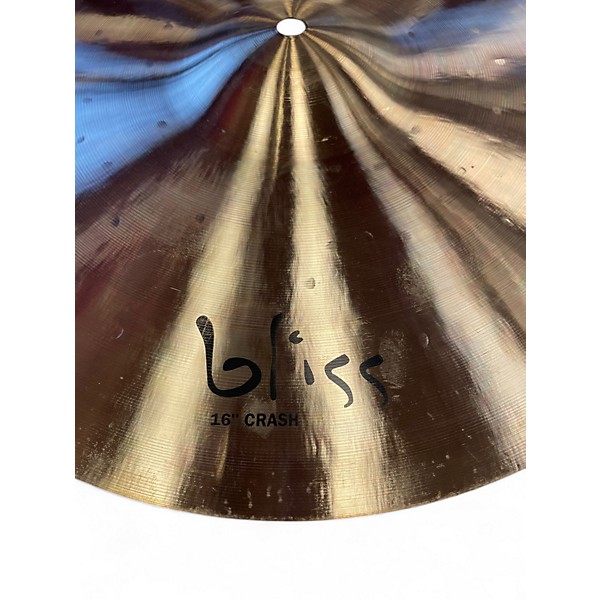 Used Bliss 16in Bliss Crash Cymbal