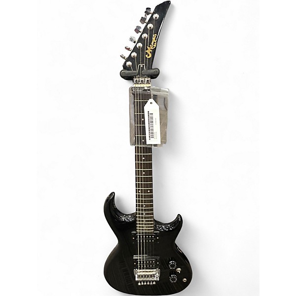 Used Memphis s2t Black Solid Body Electric Guitar