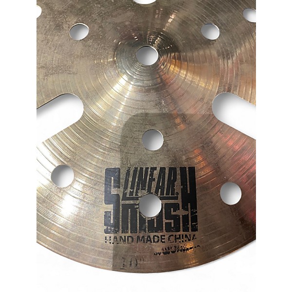 Used Wuhan Cymbals & Gongs 10in LINEAR SMASH Cymbal