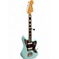 Used Squier Classic Vibe 70s Jaguar Daphne Blue Solid Body Electric Guitar thumbnail