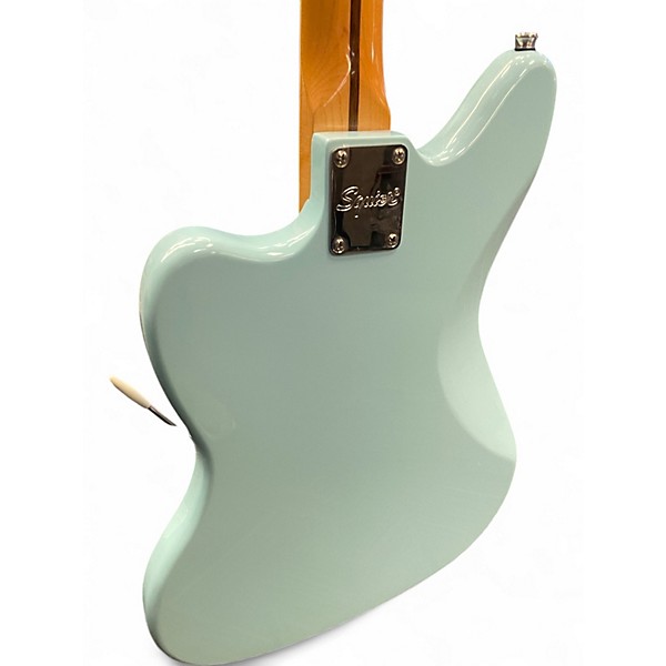 Used Squier Classic Vibe 70s Jaguar Daphne Blue Solid Body Electric Guitar