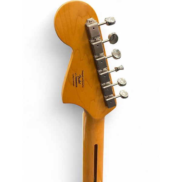 Used Squier Classic Vibe 70s Jaguar Daphne Blue Solid Body Electric Guitar