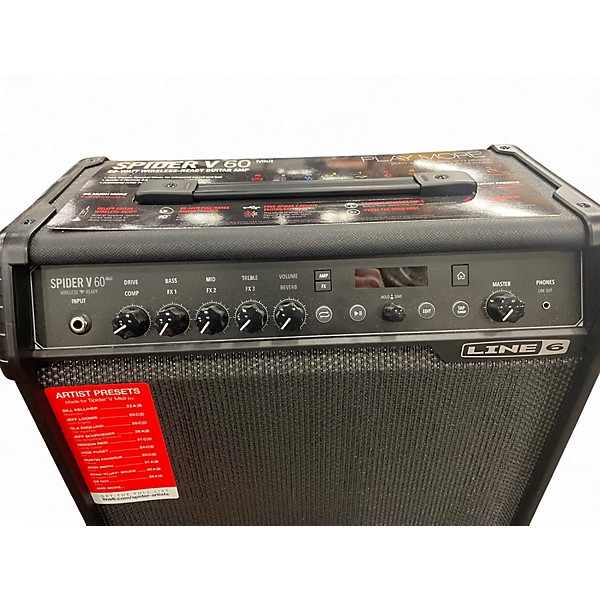 Used Line 6 Spider V 20 MkII 20w 1x8 Guitar Combo Amp