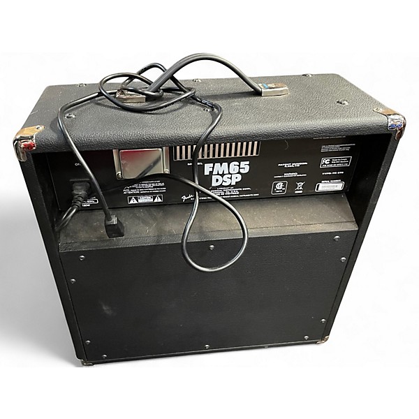 Used Fender fm65 dsp Guitar Combo Amp