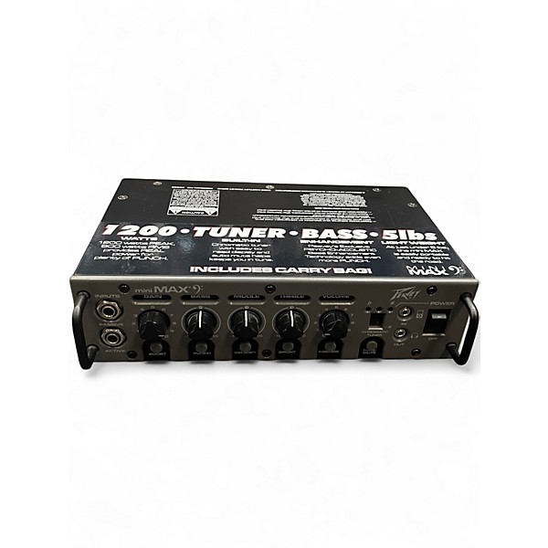 Used Peavey MINI MAX Bass Amp Head