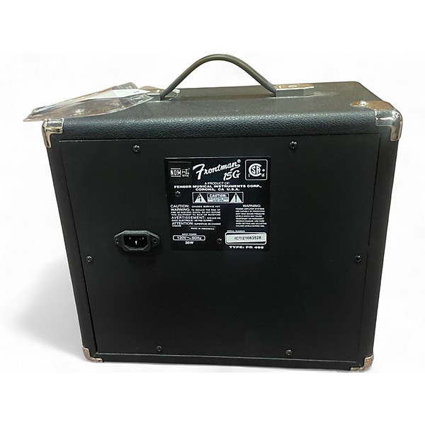 Used Fender Frontman 15G 15W Guitar Combo Amp