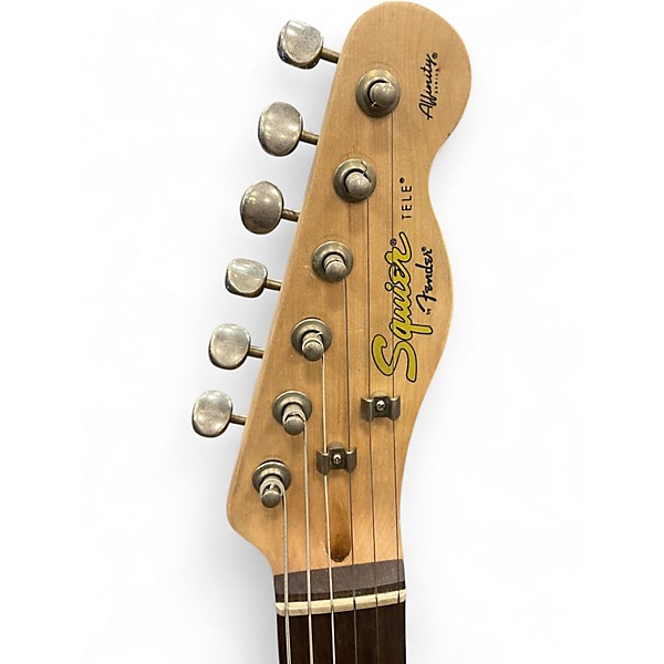 Used Squier Affinity Telecaster CUSTOM BLUE Solid Body Electric Guitar