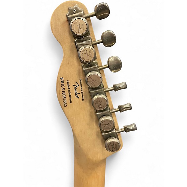 Used Squier Affinity Telecaster CUSTOM BLUE Solid Body Electric Guitar