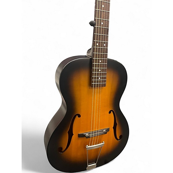 Used Epiphone Olympic Masterbilt Sunburst Acoustic Electric Guitar