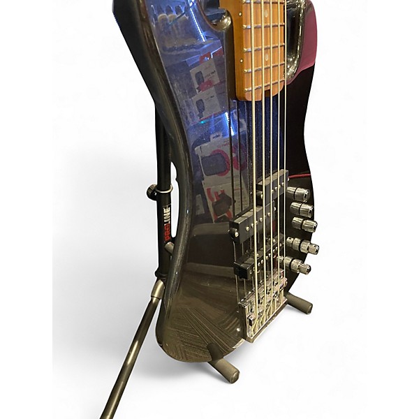 Used Charvel Pro Mod San Dimas PJ V Black Sparkle Electric Bass Guitar